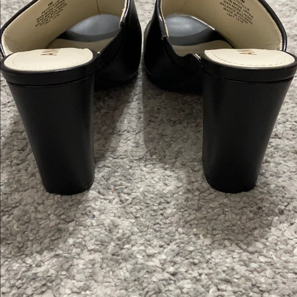 Anne Klein Black Mules / Clogs NWOT! - Picture 5 of 10